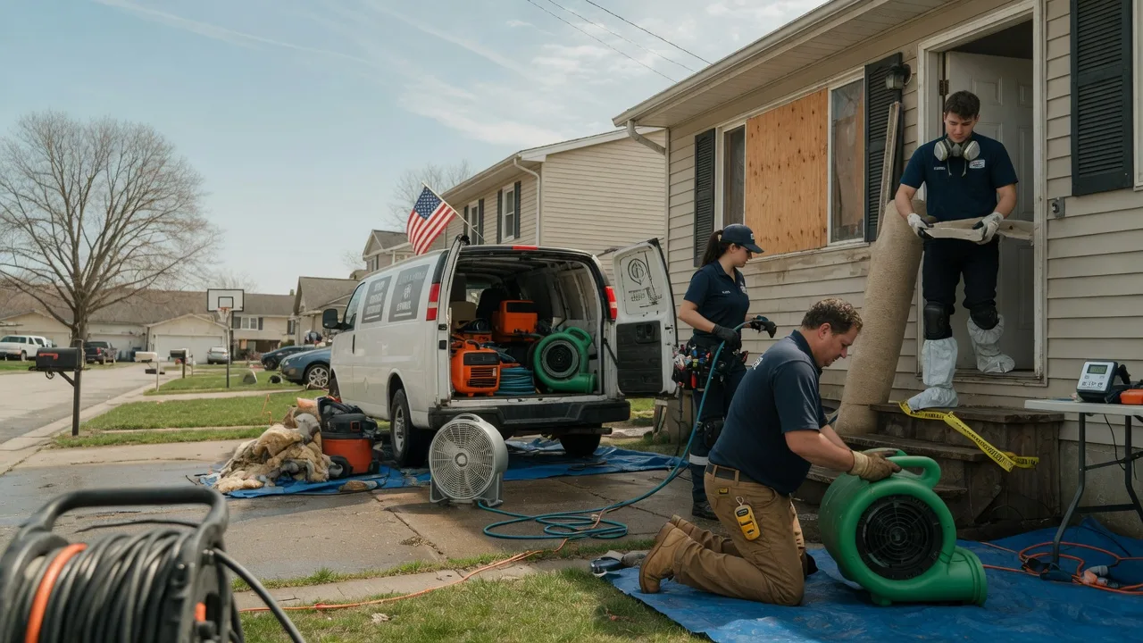 Water Damage Restoration in Cherryville, PA near me